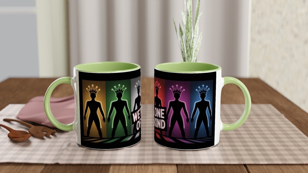 Six the Musical Mug | Neon Crowns Theatre Gift | West End Musical Present | Gift for Theatre Lovers — view 5