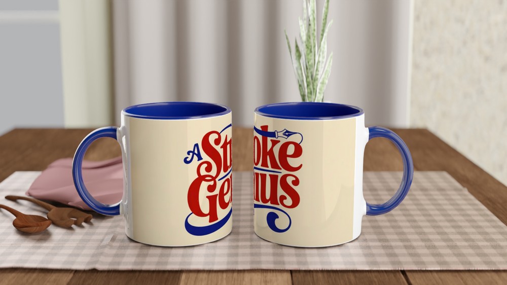Operation Mincemeat Mug | Stroke of Genius Quote | Musical Theatre Gift | West End Show Present — view 4