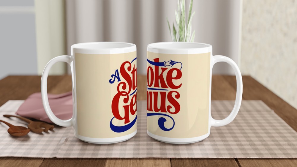 Operation Mincemeat Mug | Stroke of Genius Quote | Musical Theatre Gift | West End Show Present — view 2