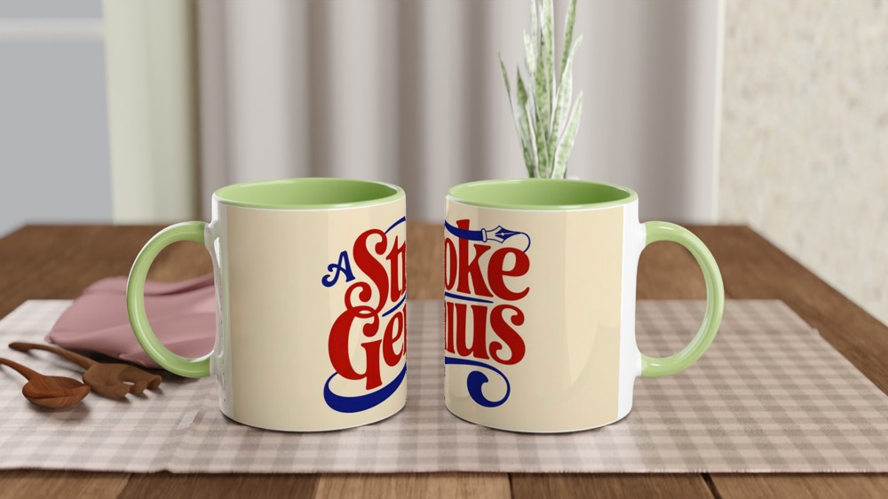 Operation Mincemeat Mug | Stroke of Genius Quote | Musical Theatre Gift | West End Show Present — view 5