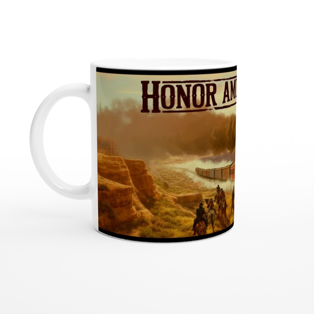 Honor Among Thieves Western Train Robbery Mug — view 10