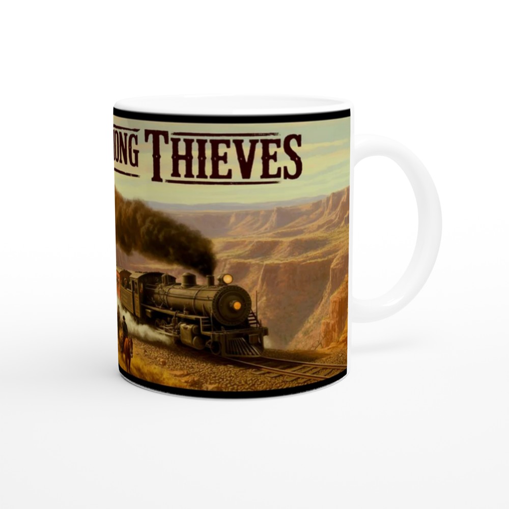 Honor Among Thieves Western Train Robbery Mug — view 12