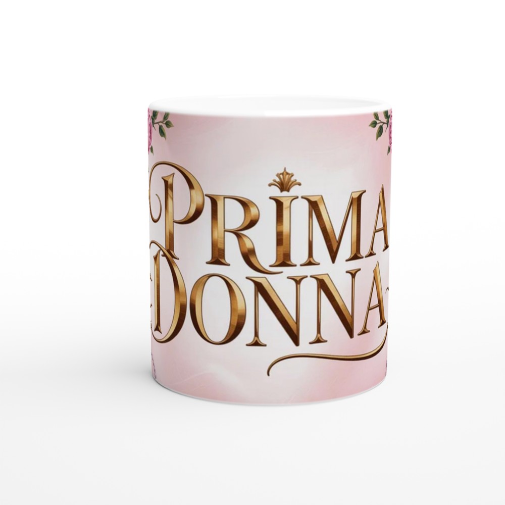 Phantom of the Opera Mug | Carlotta's Dressing Room Design | Musical Theatre Gift for Her | West End Show Present — view 11