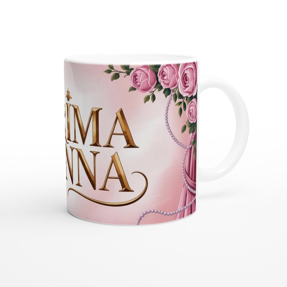Phantom of the Opera Mug | Carlotta's Dressing Room Design | Musical Theatre Gift for Her | West End Show Present — view 12