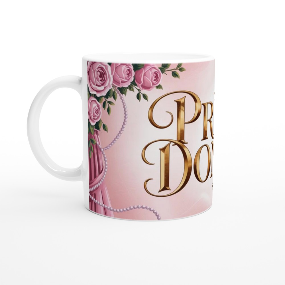 Phantom of the Opera Mug | Carlotta's Dressing Room Design | Musical Theatre Gift for Her | West End Show Present — view 10