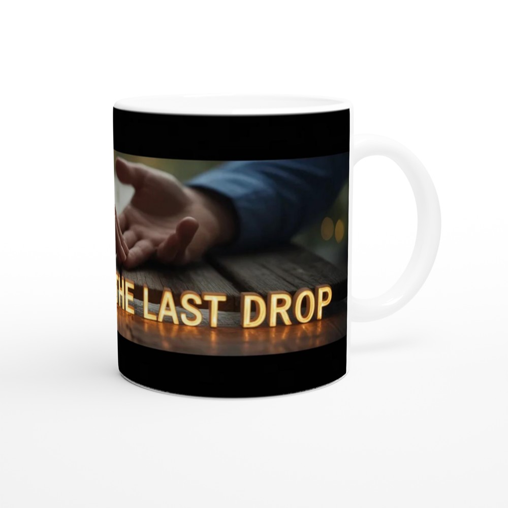 Love You To The Last Drop - Romantic Coffee Mug — view 12