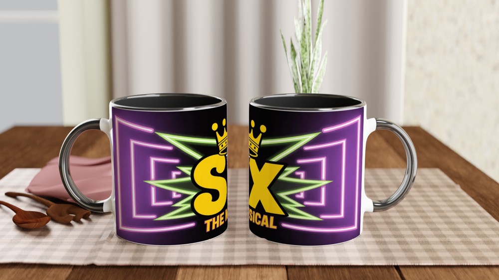 SIX The Musical Logo Mug — view 9