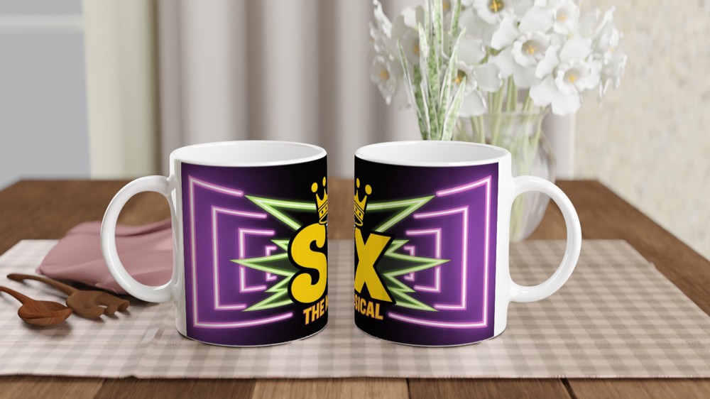 SIX The Musical Logo Mug