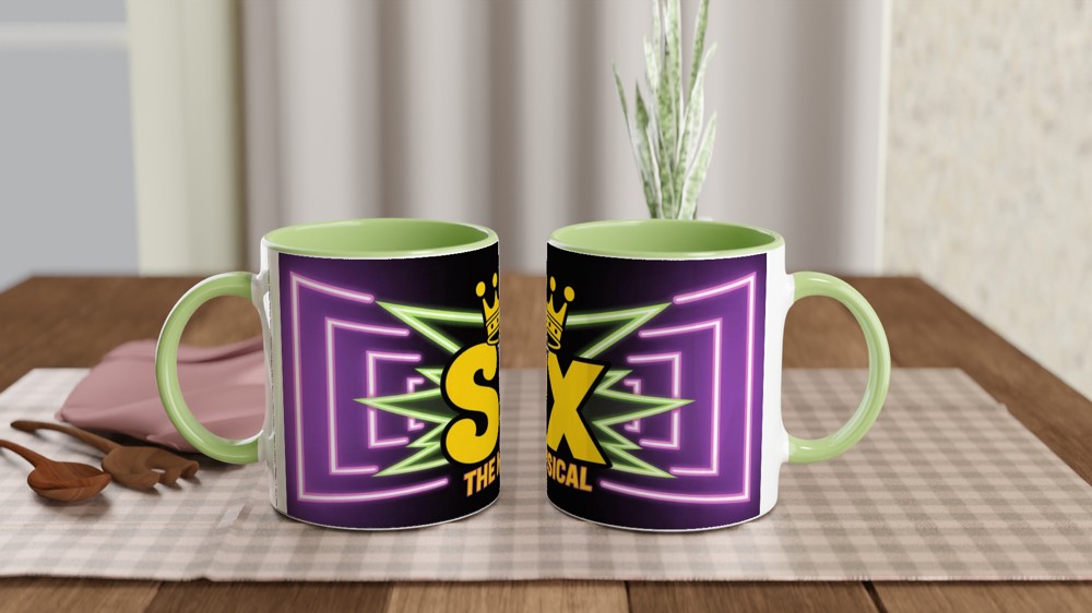 SIX The Musical Logo Mug — view 5