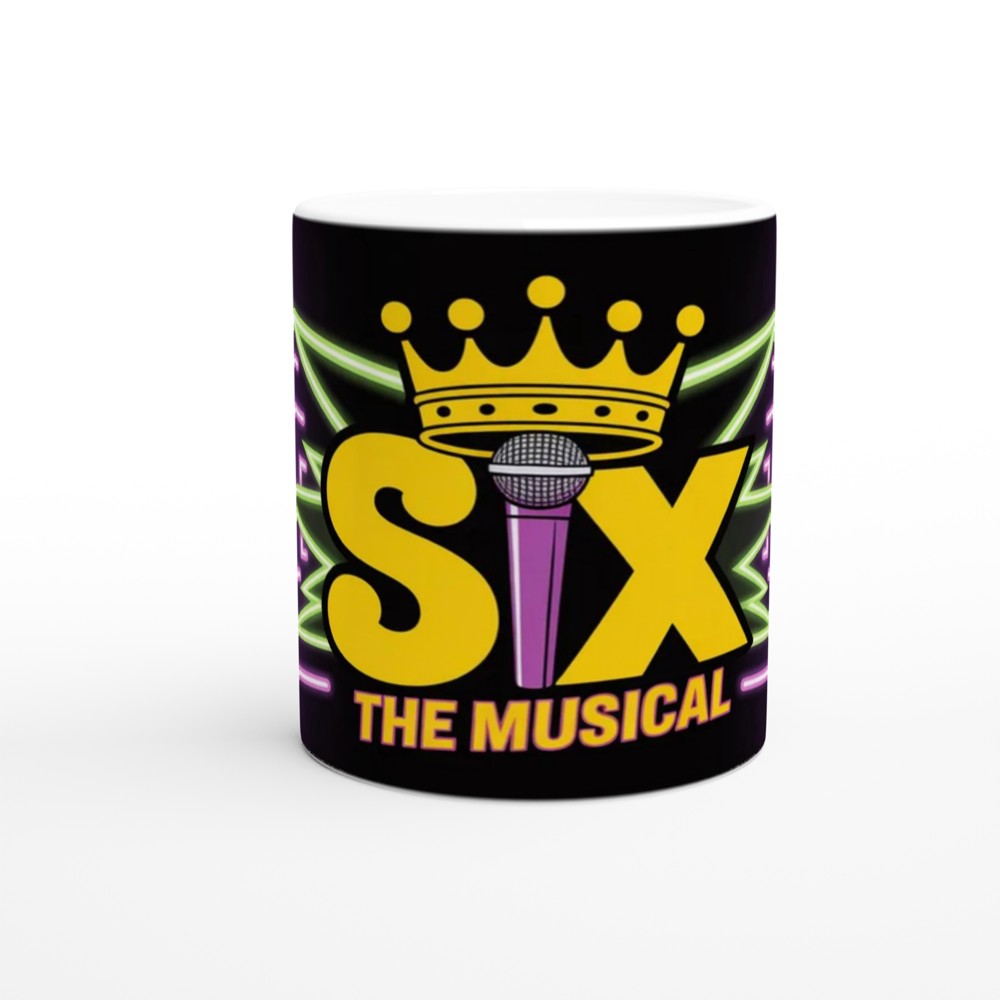 SIX The Musical Logo Mug — view 11