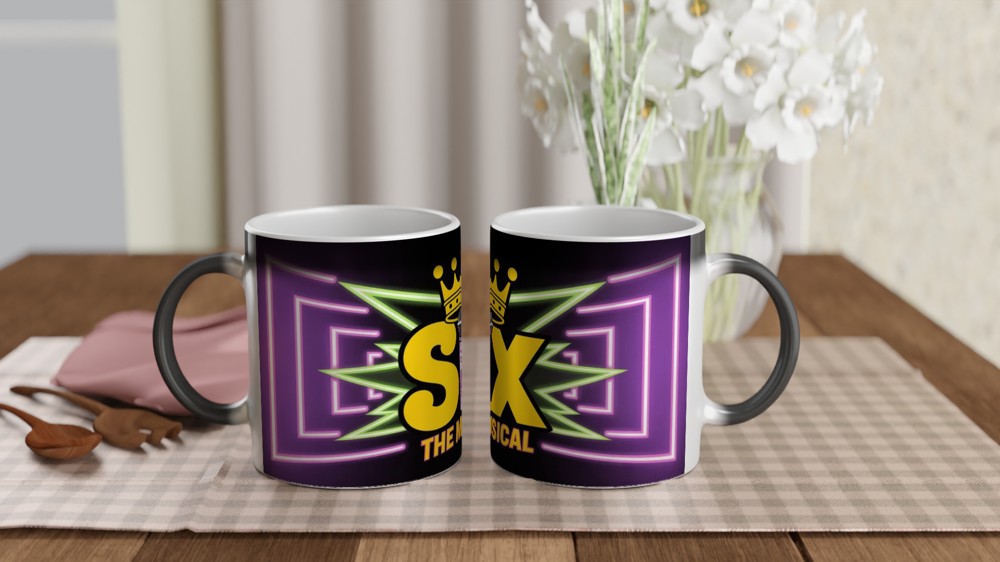 SIX The Musical Logo Mug — view 3