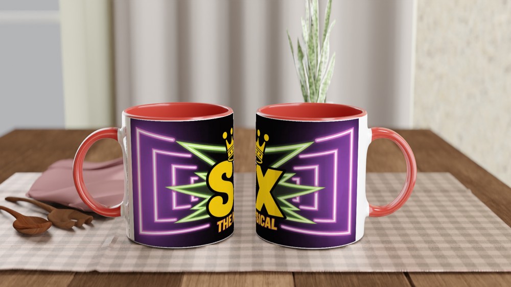 SIX The Musical Logo Mug — view 7