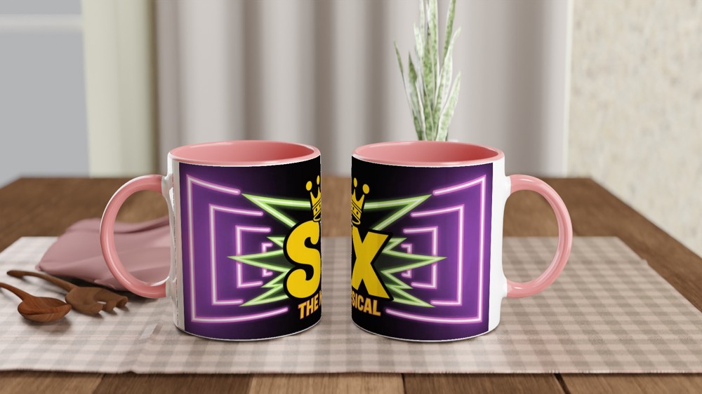 SIX The Musical Logo Mug — view 6