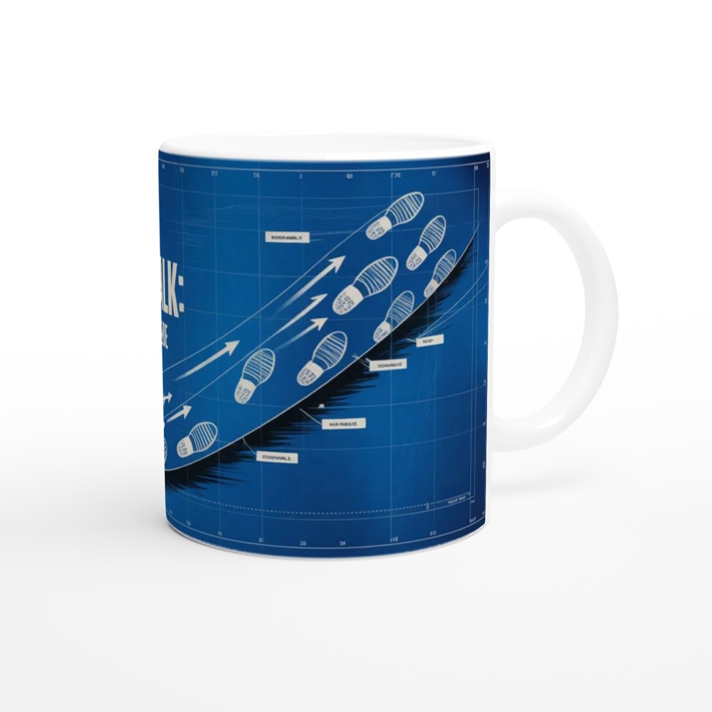 Moonwalk Dance Steps Blueprint Mug — view 12
