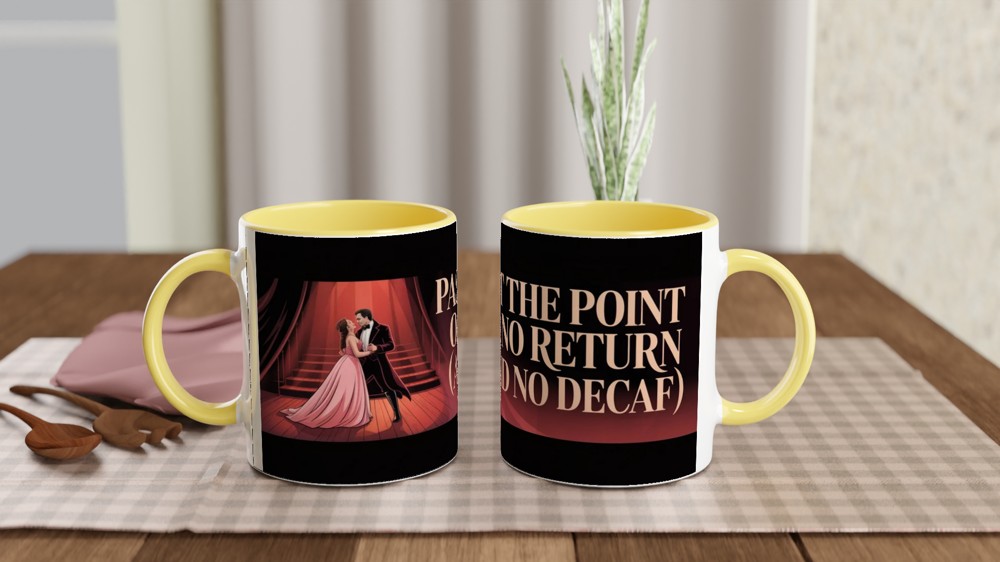 Phantom of the Opera Mug | 'Point of No Return' Quote | Musical Theatre Gift | Gothic Romance Duet Mug — view 8