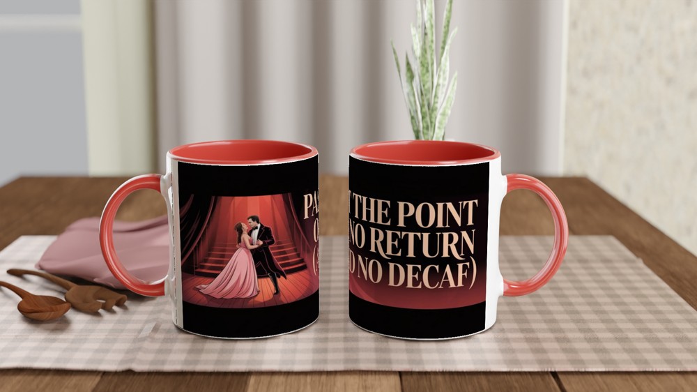 Phantom of the Opera Mug | 'Point of No Return' Quote | Musical Theatre Gift | Gothic Romance Duet Mug — view 7