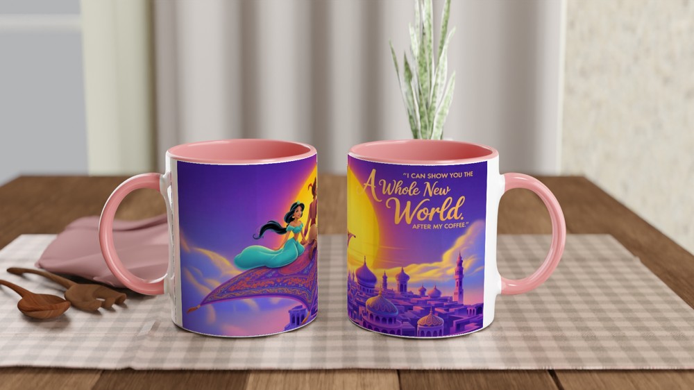 A Whole New World After My Coffee Magic Carpet Mug — view 6