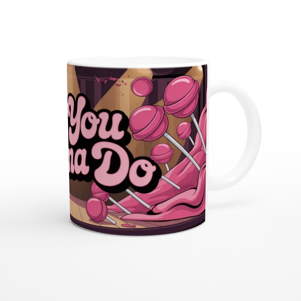 All You Wanna Do Pink Lollipop Stage Mug — view 12