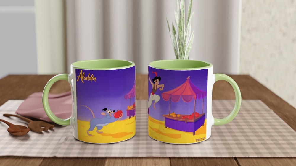Aladdin Mug | Street Rat Quote Design | Musical Theatre Gift | Theatre Lover Present — view 5