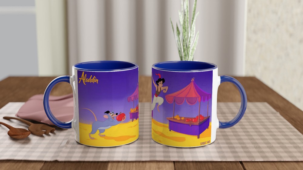Aladdin Mug | Street Rat Quote Design | Musical Theatre Gift | Theatre Lover Present — view 4