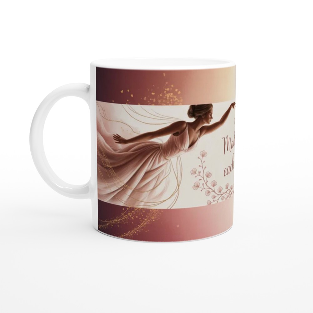 Made For Each Other Romantic Couple Mug - LGBTQ+ Love Gift — view 10
