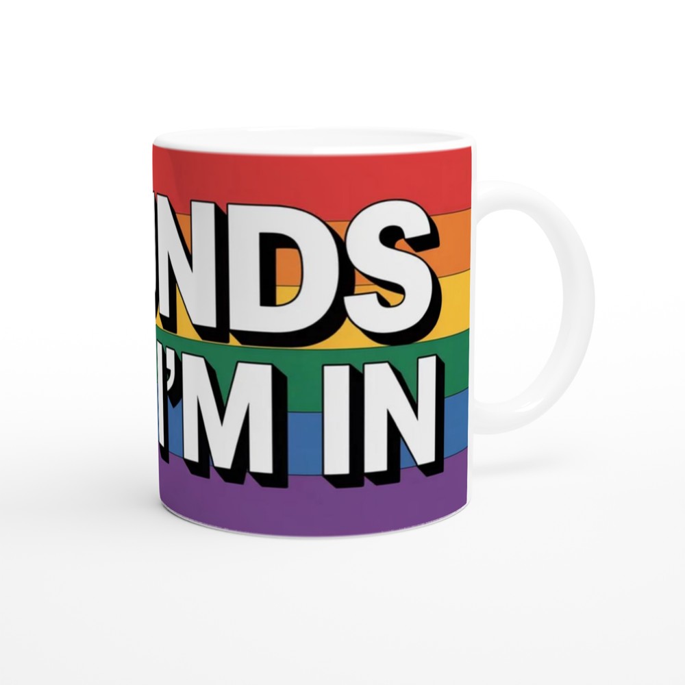 Sounds Gay I'm In - Rainbow Pride Mug — view 12