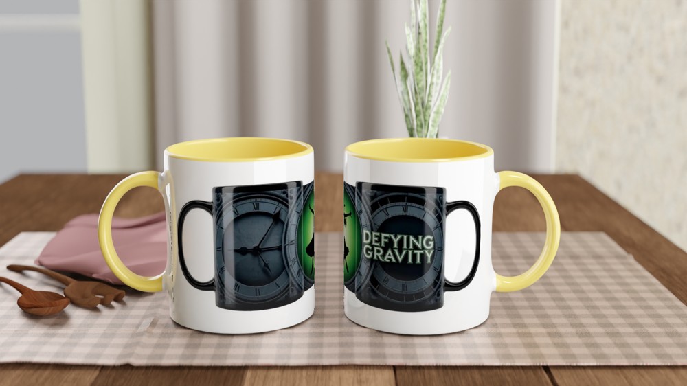 Wicked Defying Gravity Mug | Elphaba Silhouette Gift | Musical Theatre Mug | Gift for Theatre Lovers — view 8