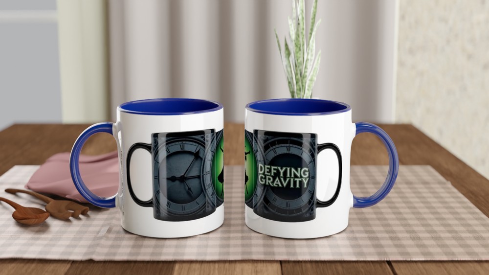 Wicked Defying Gravity Mug | Elphaba Silhouette Gift | Musical Theatre Mug | Gift for Theatre Lovers — view 4