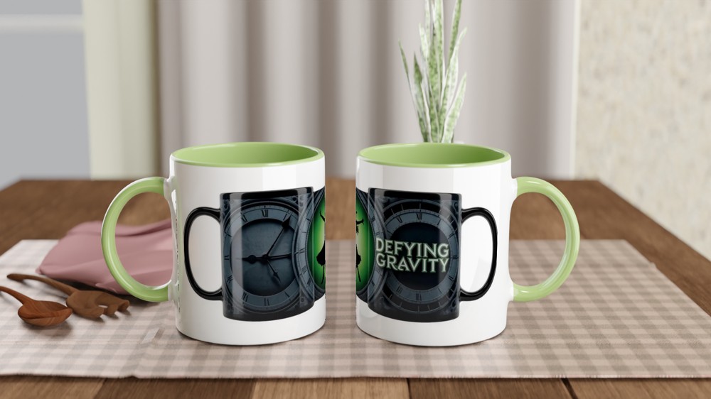 Wicked Defying Gravity Mug | Elphaba Silhouette Gift | Musical Theatre Mug | Gift for Theatre Lovers — view 5