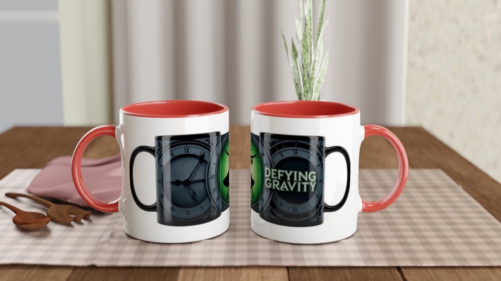 Wicked Defying Gravity Mug | Elphaba Silhouette Gift | Musical Theatre Mug | Gift for Theatre Lovers — view 7