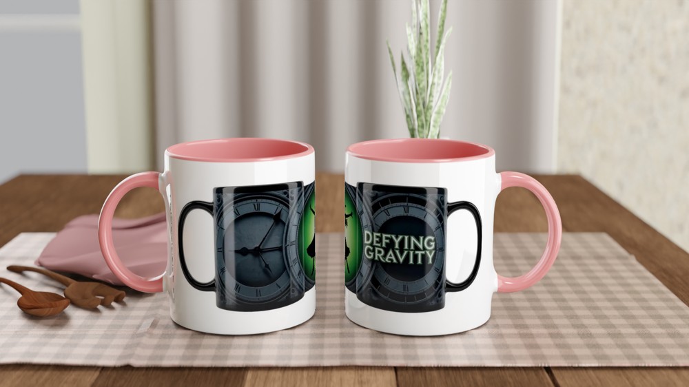 Wicked Defying Gravity Mug | Elphaba Silhouette Gift | Musical Theatre Mug | Gift for Theatre Lovers — view 6