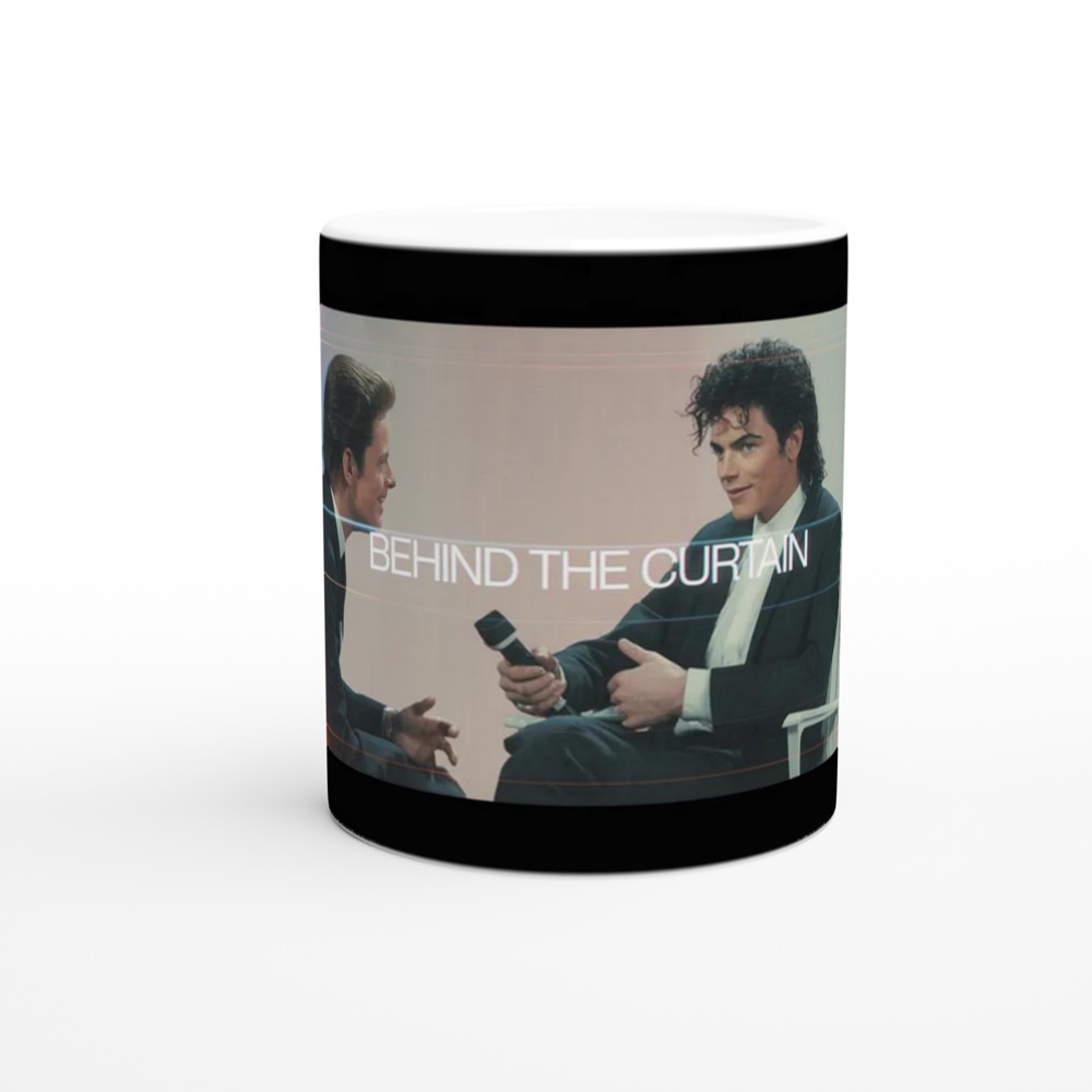 MJ the Musical Mug | Behind the Curtain Quote | Musical Theatre Gift | Retro VHS Style Present for Theatre Lovers — view 11