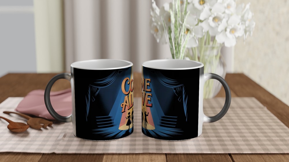 The Greatest Showman Mug | 'Come Alive' Quote | Musical Theatre Gift | Present for Theatre Lovers — view 3