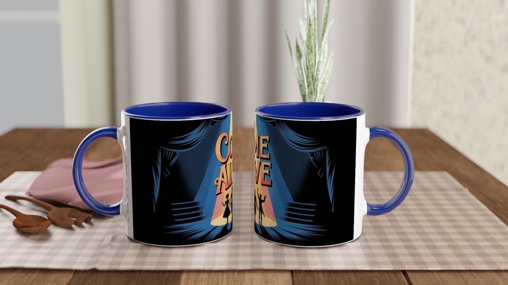 The Greatest Showman Mug | 'Come Alive' Quote | Musical Theatre Gift | Present for Theatre Lovers — view 4