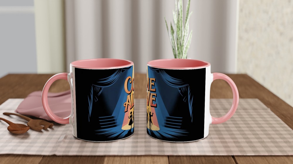 The Greatest Showman Mug | 'Come Alive' Quote | Musical Theatre Gift | Present for Theatre Lovers — view 6