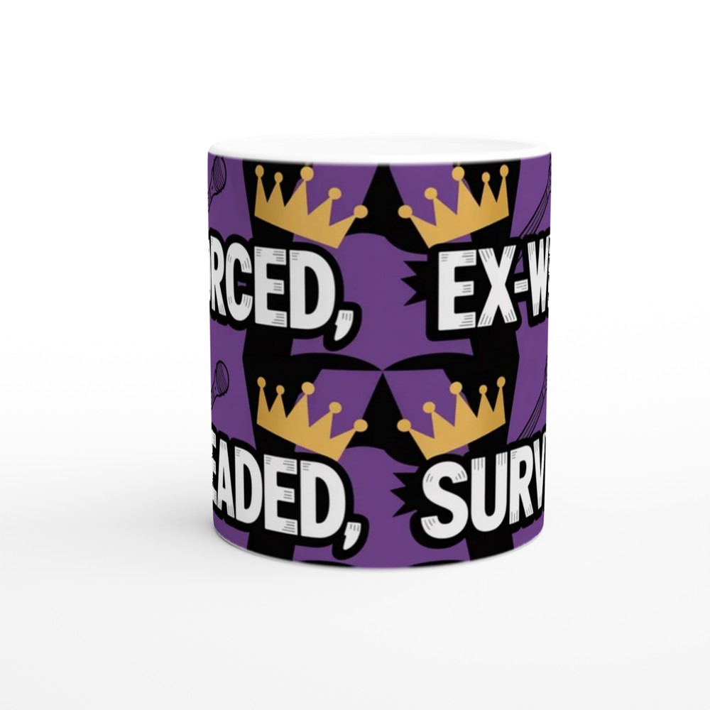 Six the Musical Mug | Divorced Beheaded Survived Quote | Musical Theatre Gift | Theatre Lover Present — view 11