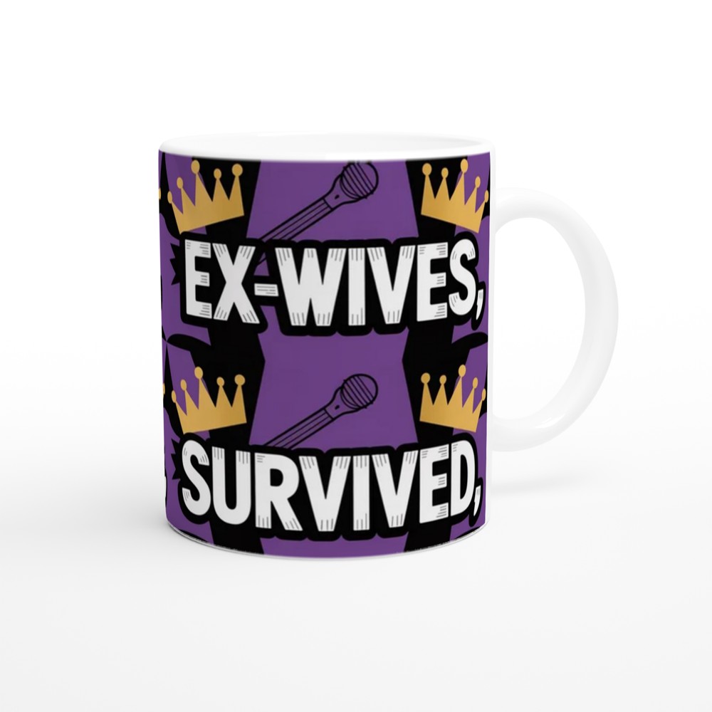Six the Musical Mug | Divorced Beheaded Survived Quote | Musical Theatre Gift | Theatre Lover Present — view 12