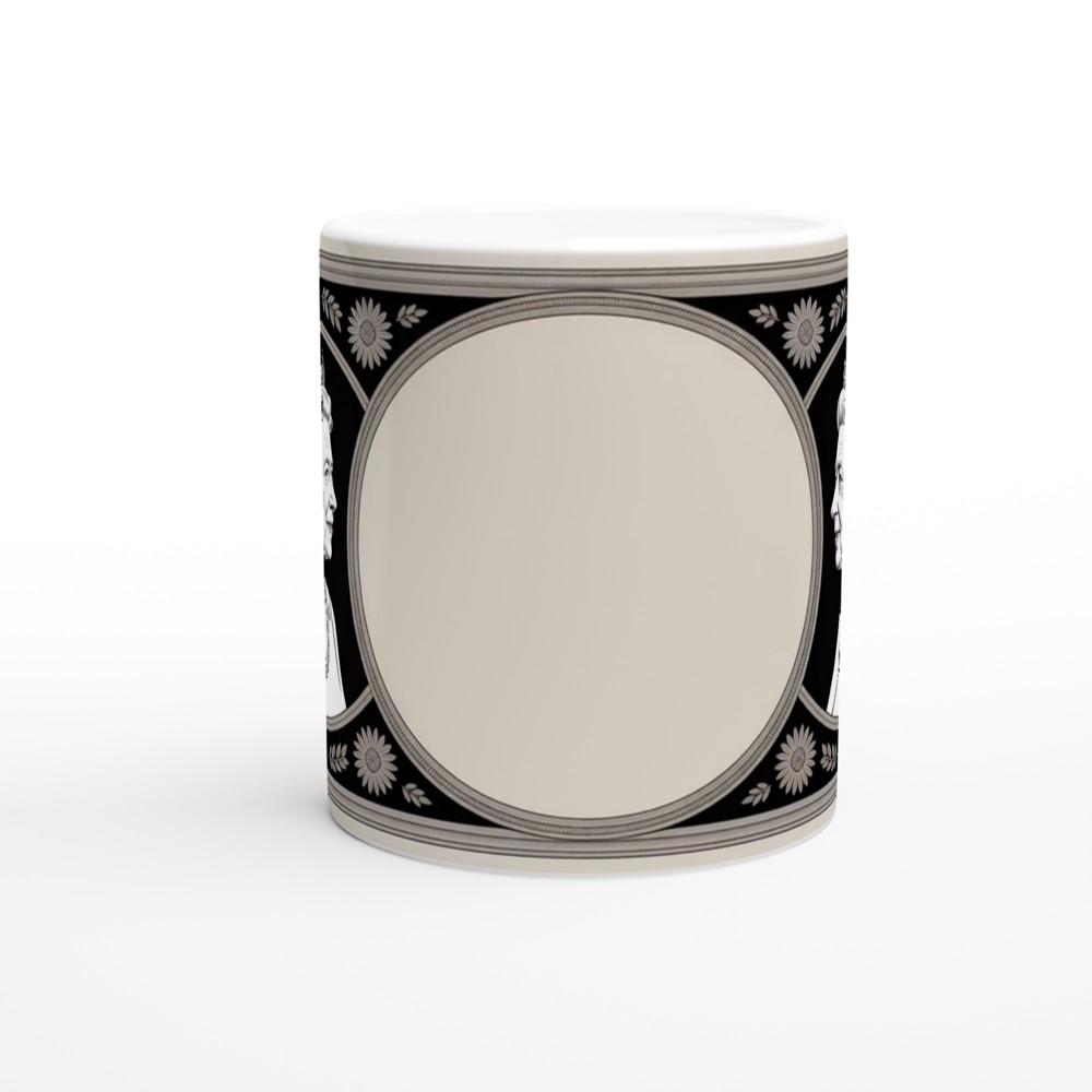 Queen Elizabeth II Memorial Mug | Royal Commemorative Gift | British Coin Inspired Art Mug | Gift for Mum and Dad — view 11