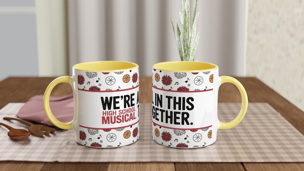 High School Musical We're All In This Together Mug — view 8