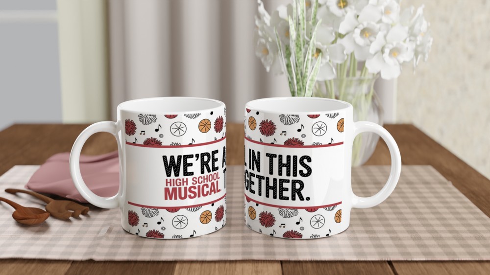 High School Musical We're All In This Together Mug