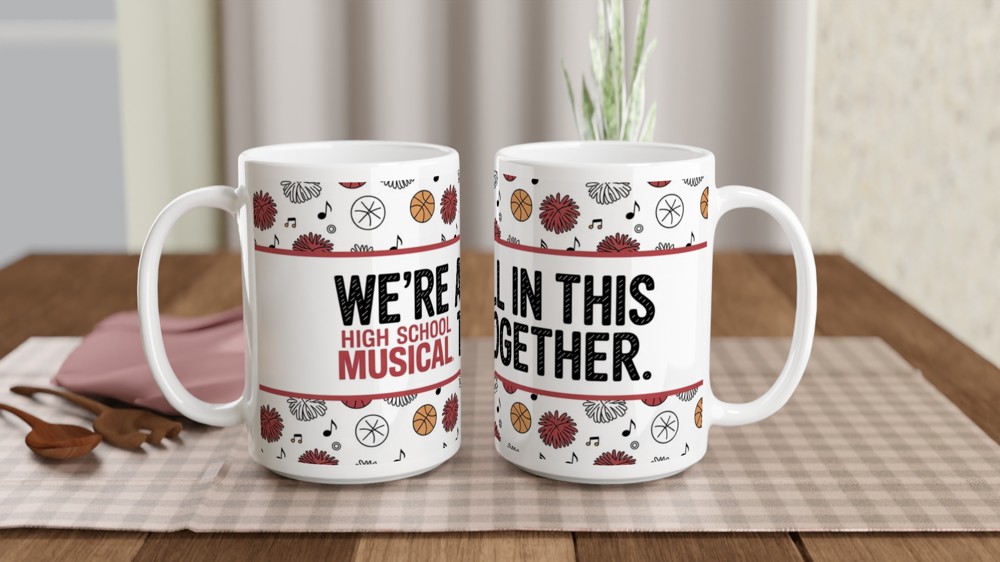 High School Musical We're All In This Together Mug — view 2