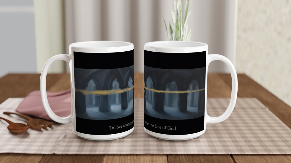 Les Miserables Mug | Bring Him Home Quote | Musical Theatre Gift | Theatre Lover Present — view 2