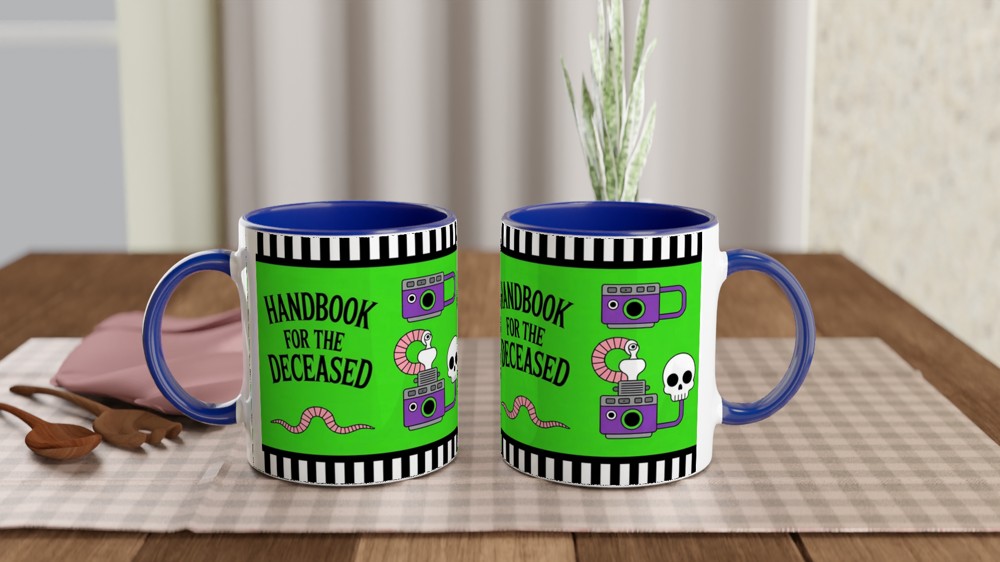 Beetlejuice Mug | Handbook For The Deceased Gift | Musical Theatre Mug | Gift for Best Friend — view 4