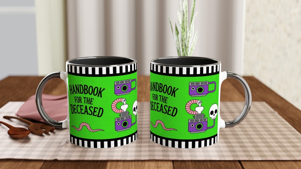 Beetlejuice Mug | Handbook For The Deceased Gift | Musical Theatre Mug | Gift for Best Friend — view 9