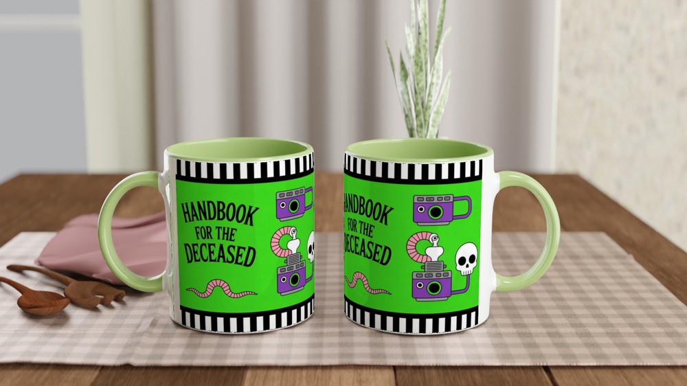 Beetlejuice Mug | Handbook For The Deceased Gift | Musical Theatre Mug | Gift for Best Friend — view 5