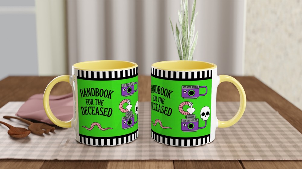 Beetlejuice Mug | Handbook For The Deceased Gift | Musical Theatre Mug | Gift for Best Friend — view 8