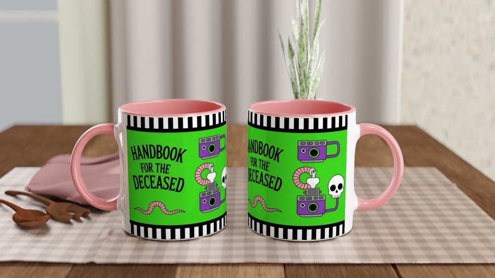 Beetlejuice Mug | Handbook For The Deceased Gift | Musical Theatre Mug | Gift for Best Friend — view 6