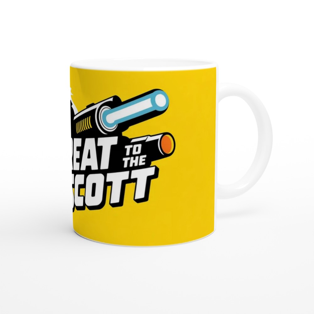 Great Scott Mug | Back to the Future Gift | Doc Brown Silhouette Mug | Sci-Fi Film Present for Him Dad Best Friend — view 12
