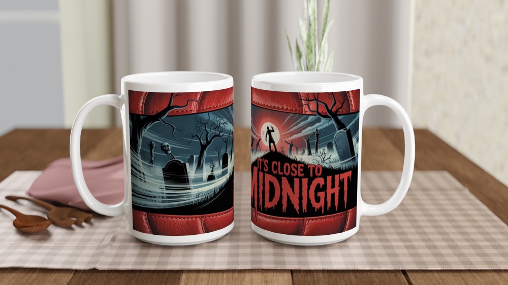 MJ the Musical Mug | Thriller Graveyard Scene | Theatre Lover Gift | West End Musical Present — view 2