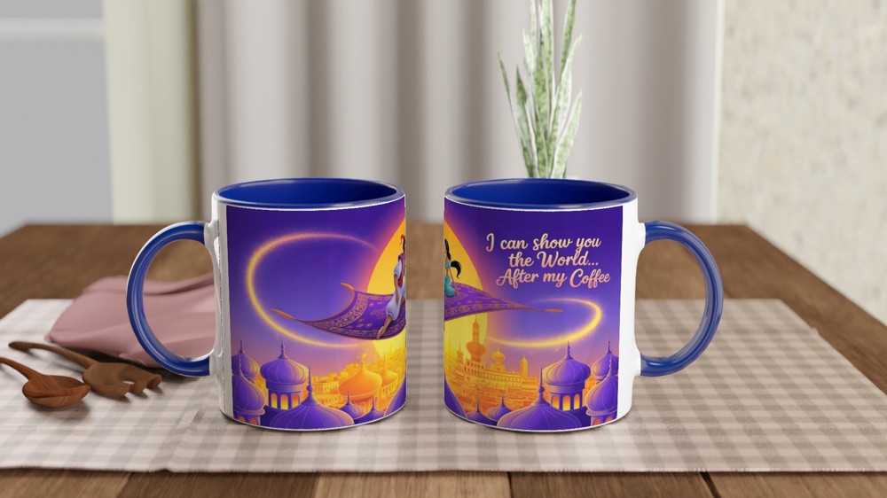 Magic Carpet Coffee Quote Mug — view 4